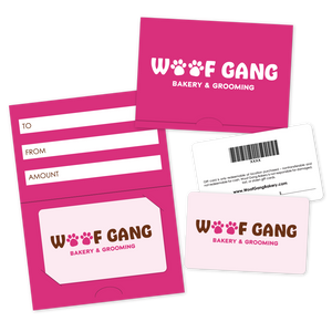 Woof Gang Bakery & Grooming Gift Card Holders (Magenta)